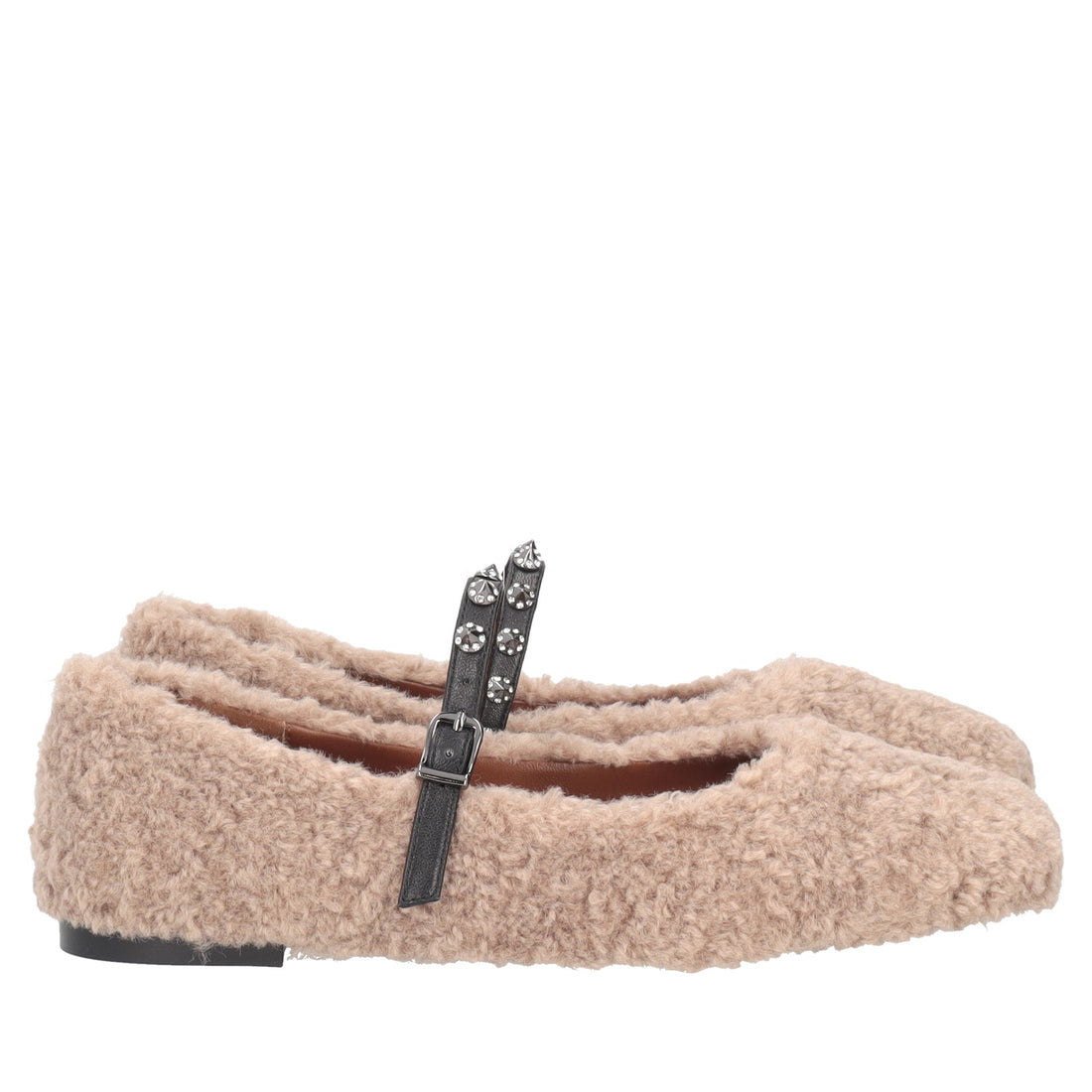 mud arielle fabric ballerina