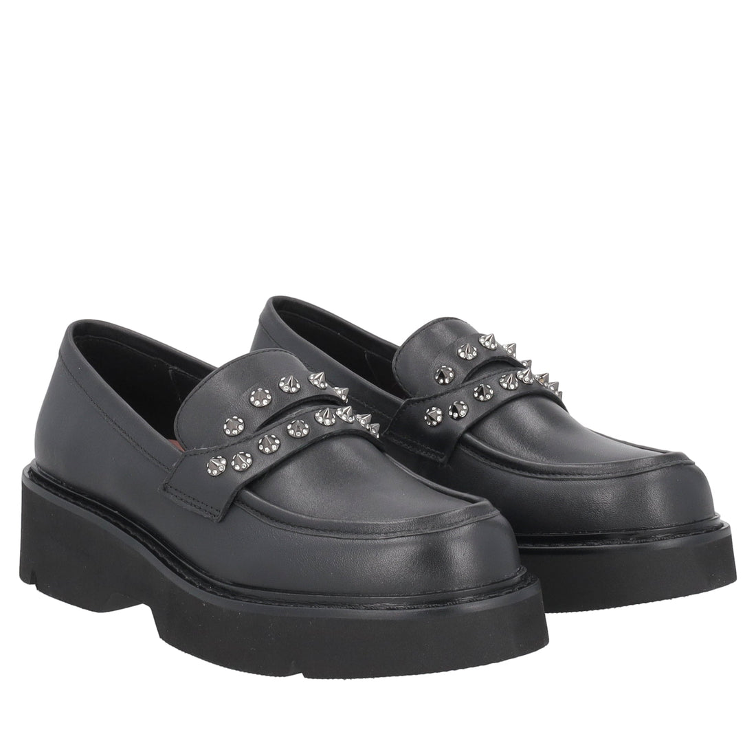 black louise loafer with studs