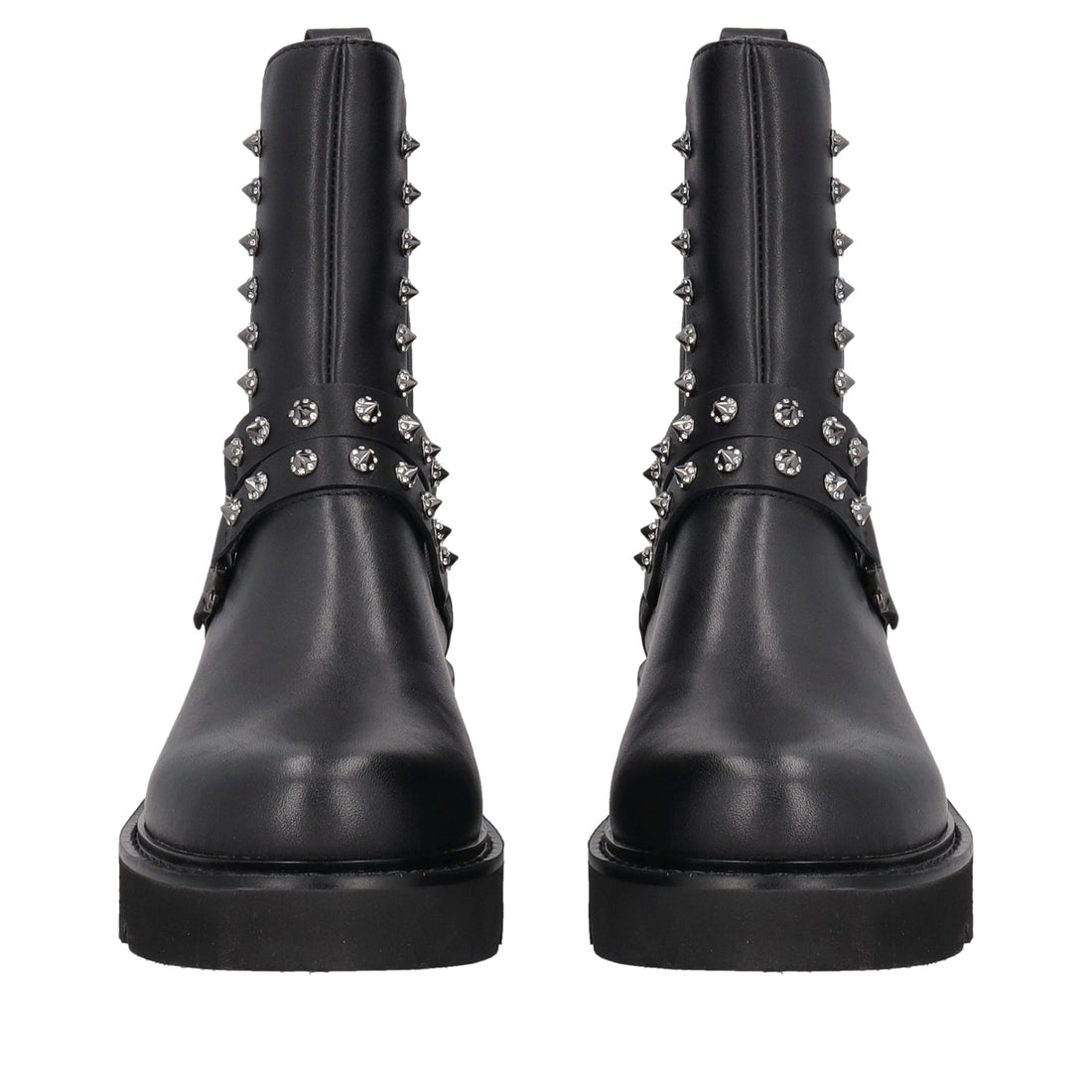 black louise studded ankle boot