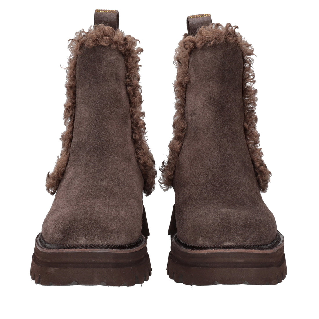 dark brown roxane suede ankle boot