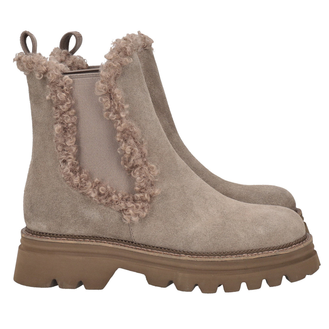 mud roxane suede ankle boot