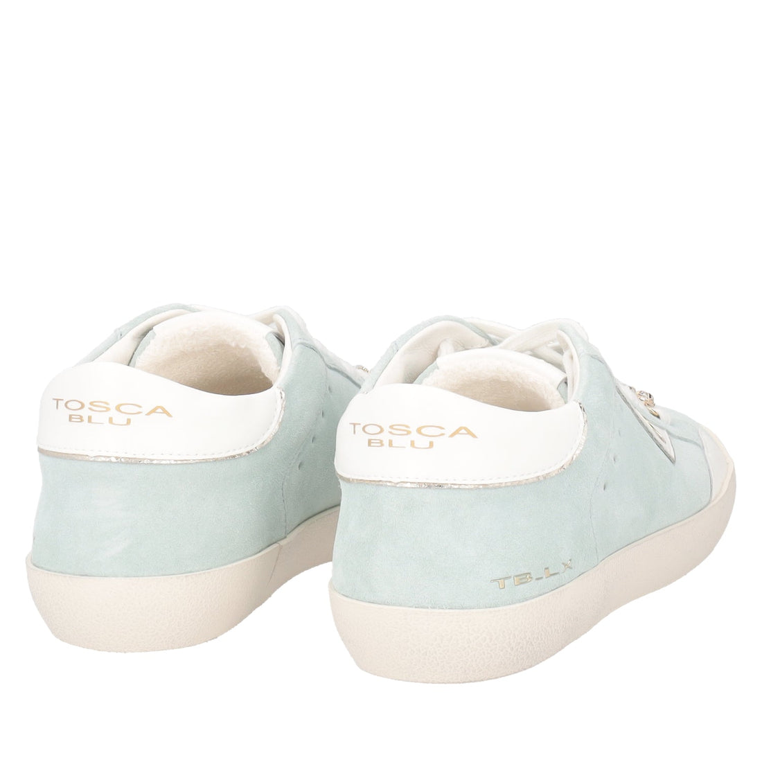 Sneaker Sirius in pelle scamosciata colore verdino