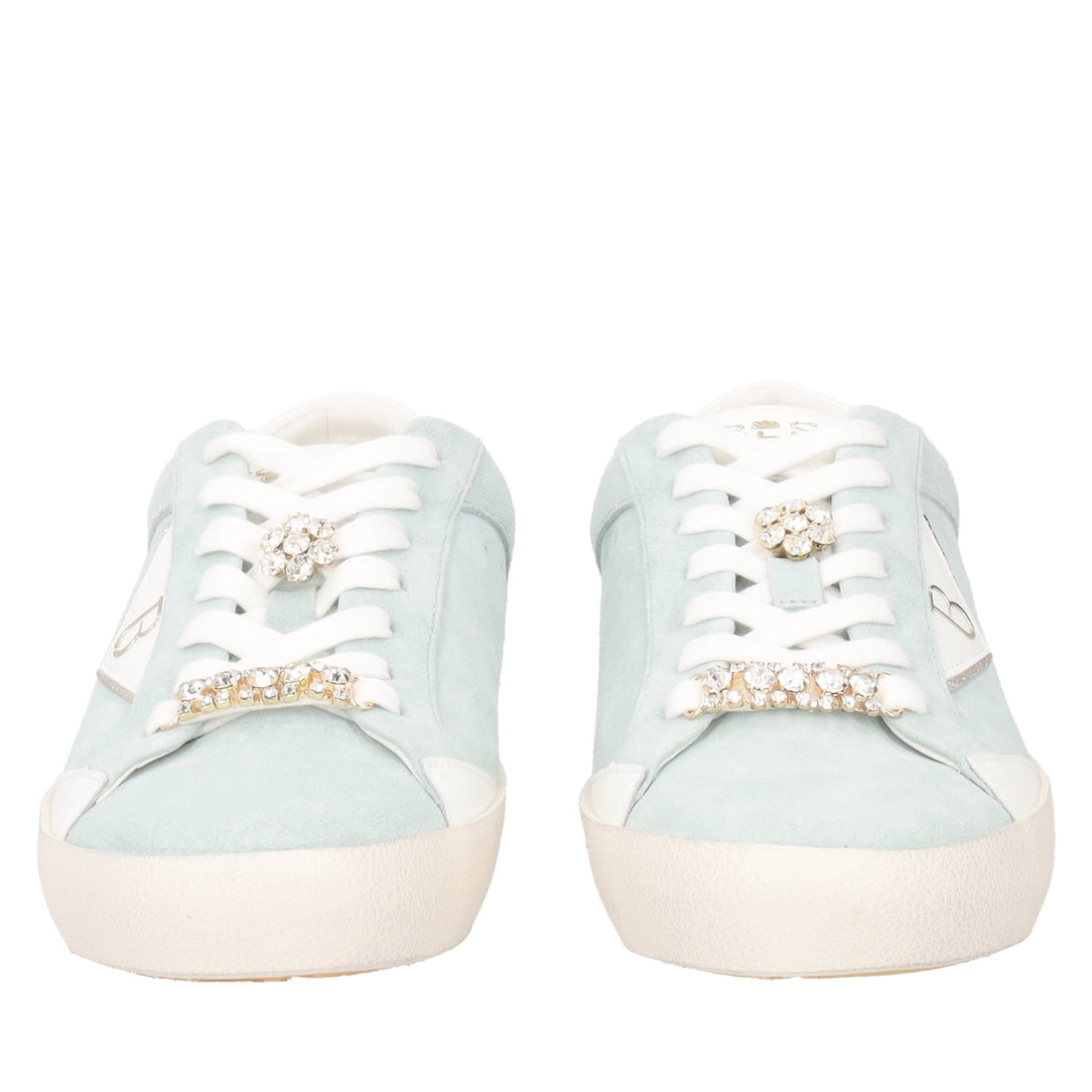 Sneaker Sirius in pelle scamosciata colore verdino