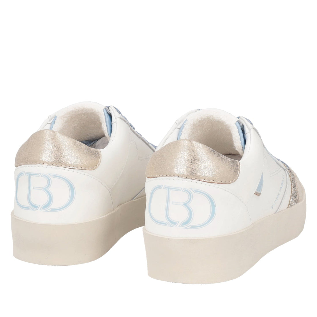 ToscaBlu sneaker aura in pelle colore bianco azzurro ss2505s041 00l_3