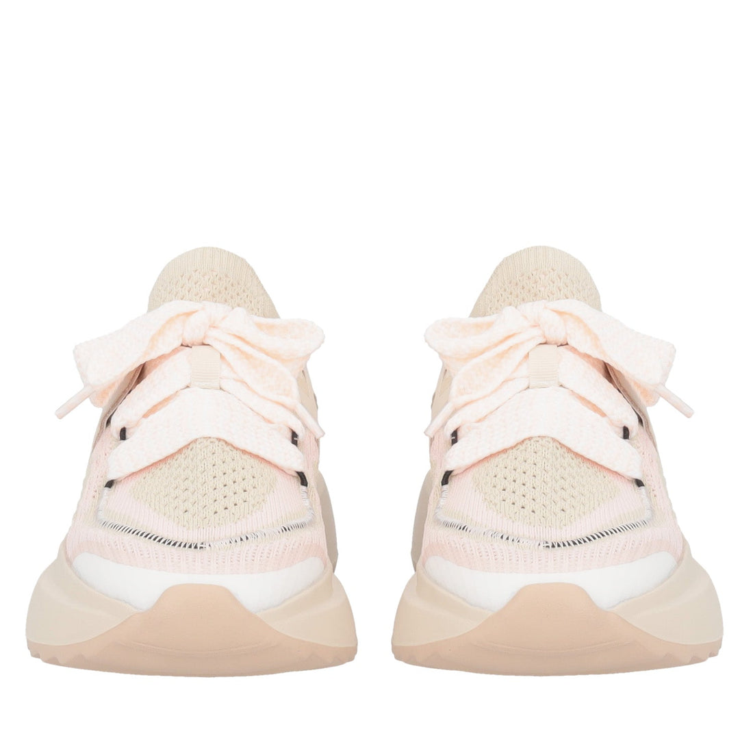 ToscaBlu sneaker bay in tessuto colore beige rosa ss2506s051 05d_5