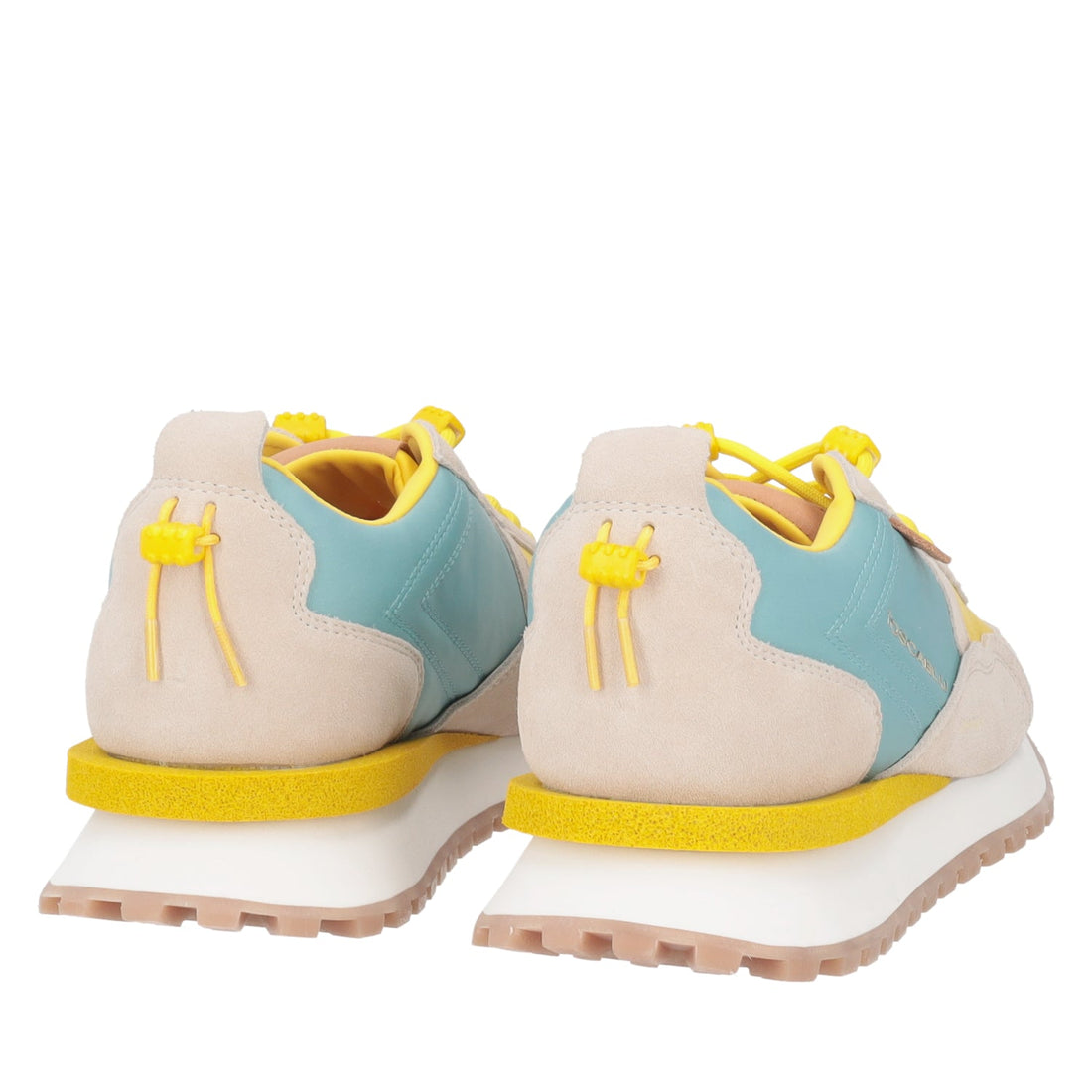 ToscaBlu sneaker blossom in pelle scamosciata colore azzurro giallo ss2508s070 32e_3