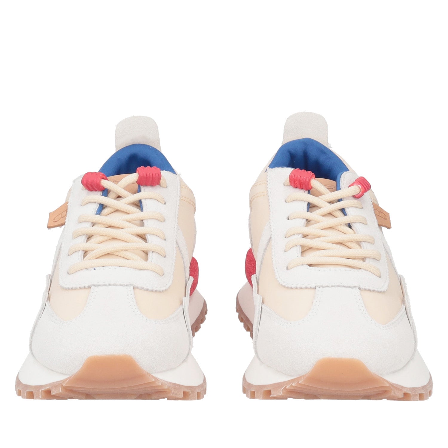 ToscaBlu sneaker blossom in camoscio e microfibra colore beige ss2508s071 c05_2