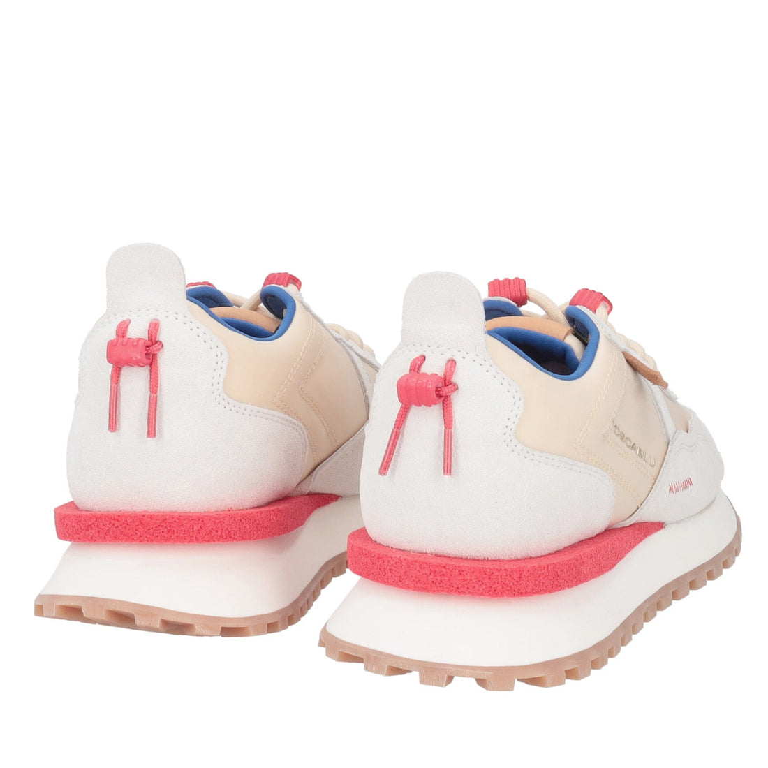 ToscaBlu sneaker blossom in camoscio e microfibra colore beige ss2508s071 c05_3