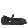 ToscaBlu ballerina eden in pelle con strass colore nero ss2515s140 c99_4