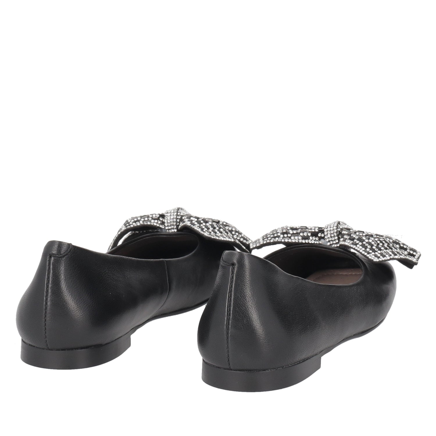 ToscaBlu ballerina eden in pelle con fiocco colore nero ss2515s141 c99_3