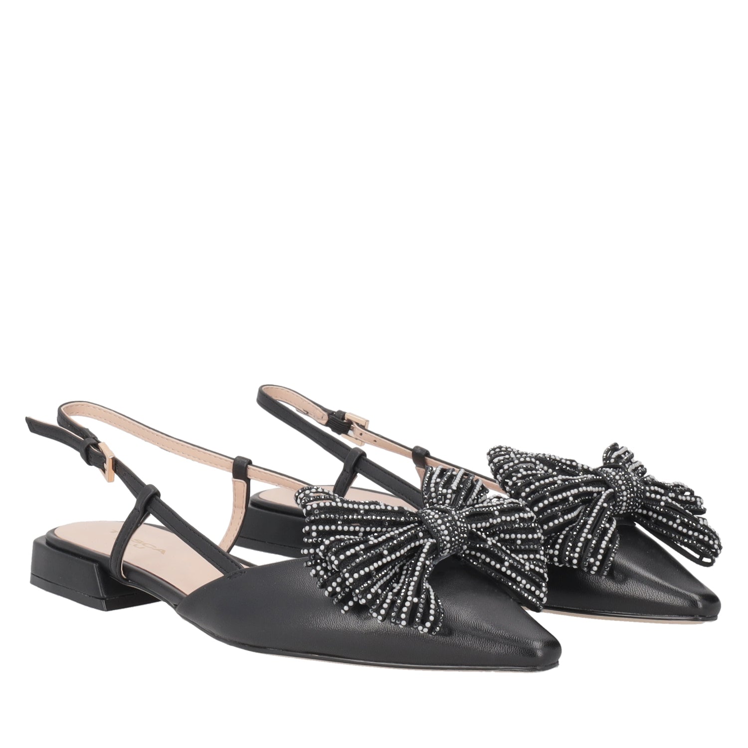 ToscaBlu slingback iris con fiocco colore nero ss2519s182 c99_1