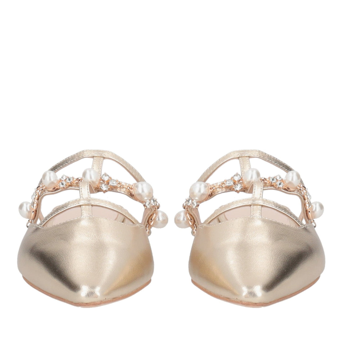 ToscaBlu sabot iris in pelle con perle e strass colore oro ss2519s183 c98_2