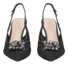 ToscaBlu slingback laurel in pizzo con accessorio colore nero ss2524s244 c99_2