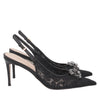 ToscaBlu slingback laurel in pizzo con accessorio colore nero ss2524s244 c99_4