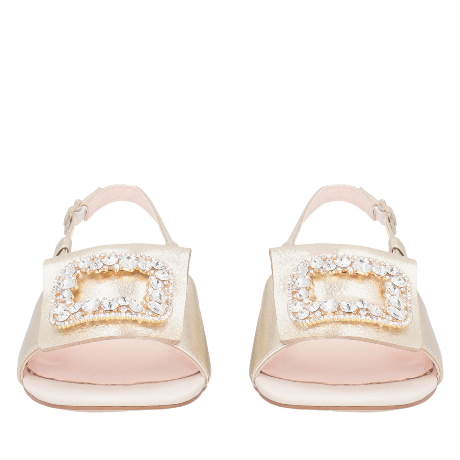ToscaBlu slingback nancy in pelle con accessorio colore oro ss2529s290 c98_2