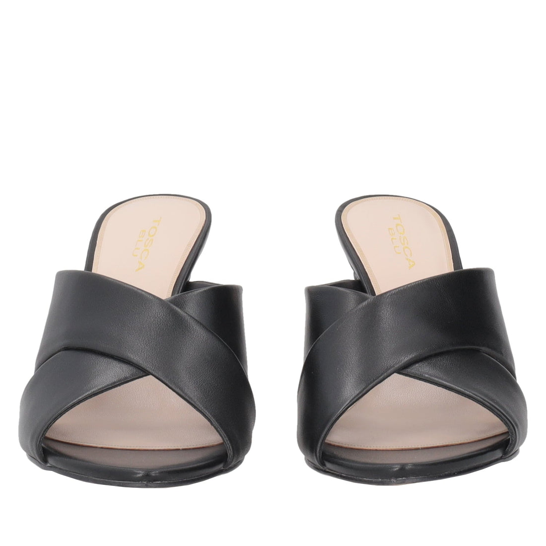 ToscaBlu ciabatta saffron in pelle colore nero ss2542s421 c99_2