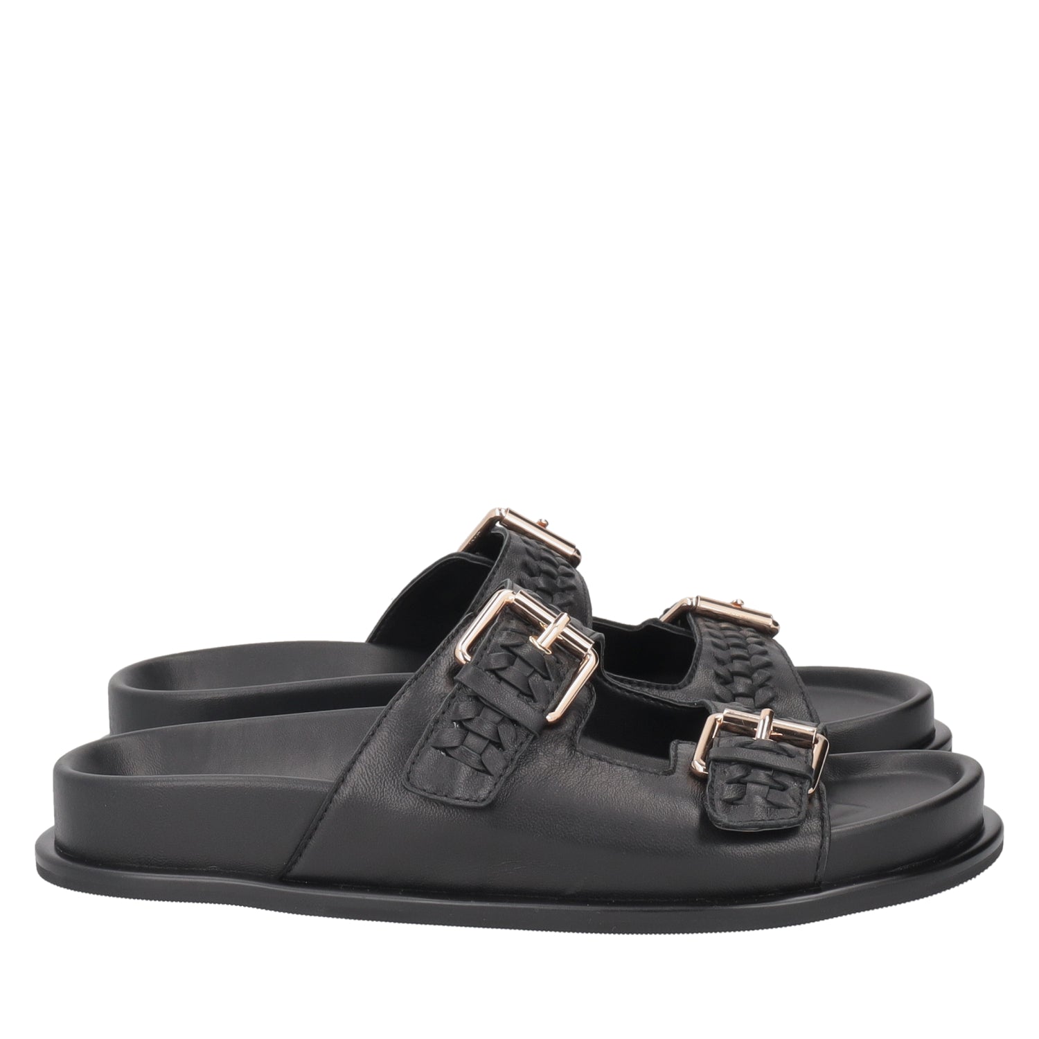 ToscaBlu ciabatta tansy con intreccio colore nero ss2552s520 c99_4