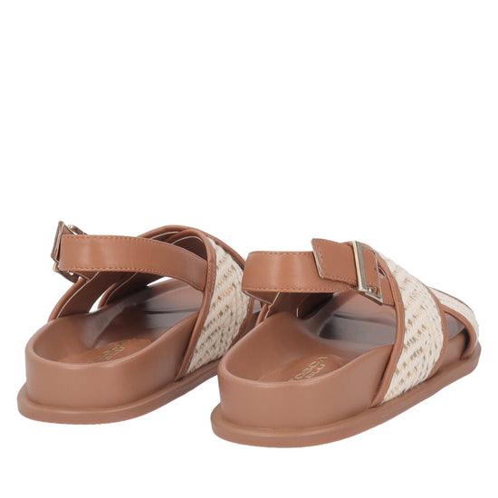 ToscaBlu sandalo tansy in tessuto e pelle colore cuoio ss2552s526 c59_3