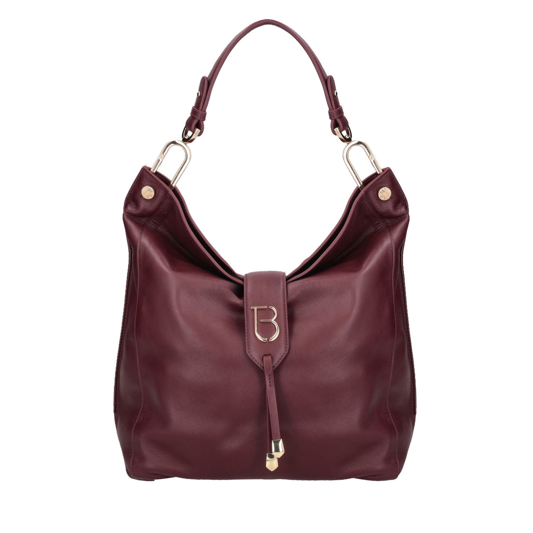 Borsa a spalla Morgana colore bordeaux
