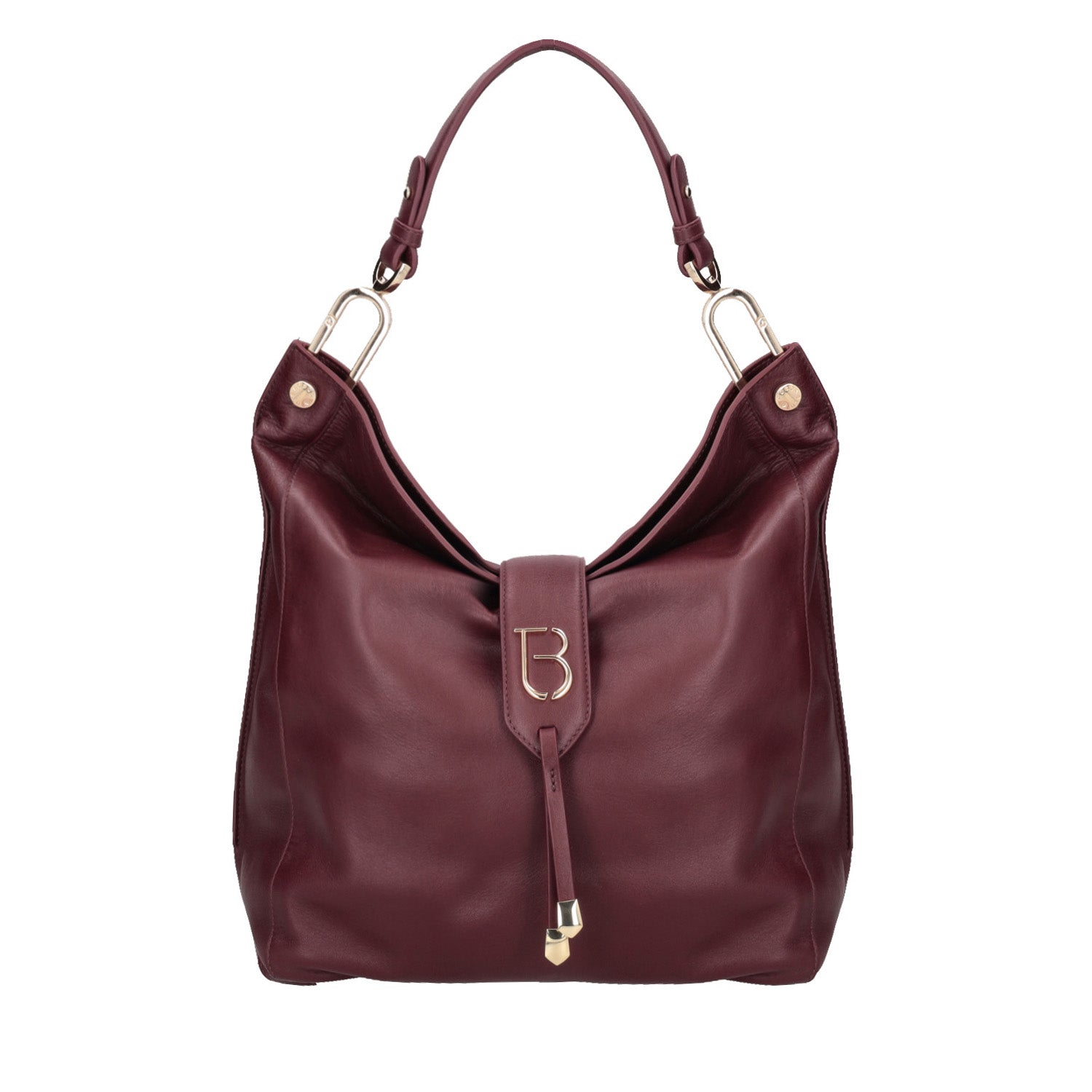 Borsa a spalla Morgana colore bordeaux