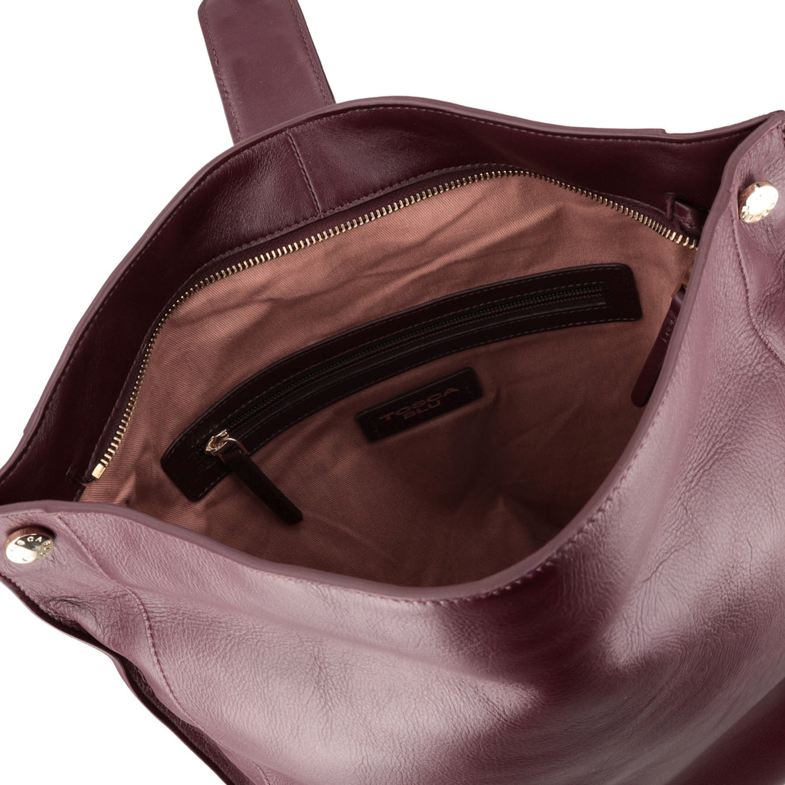 Borsa a spalla Morgana colore bordeaux