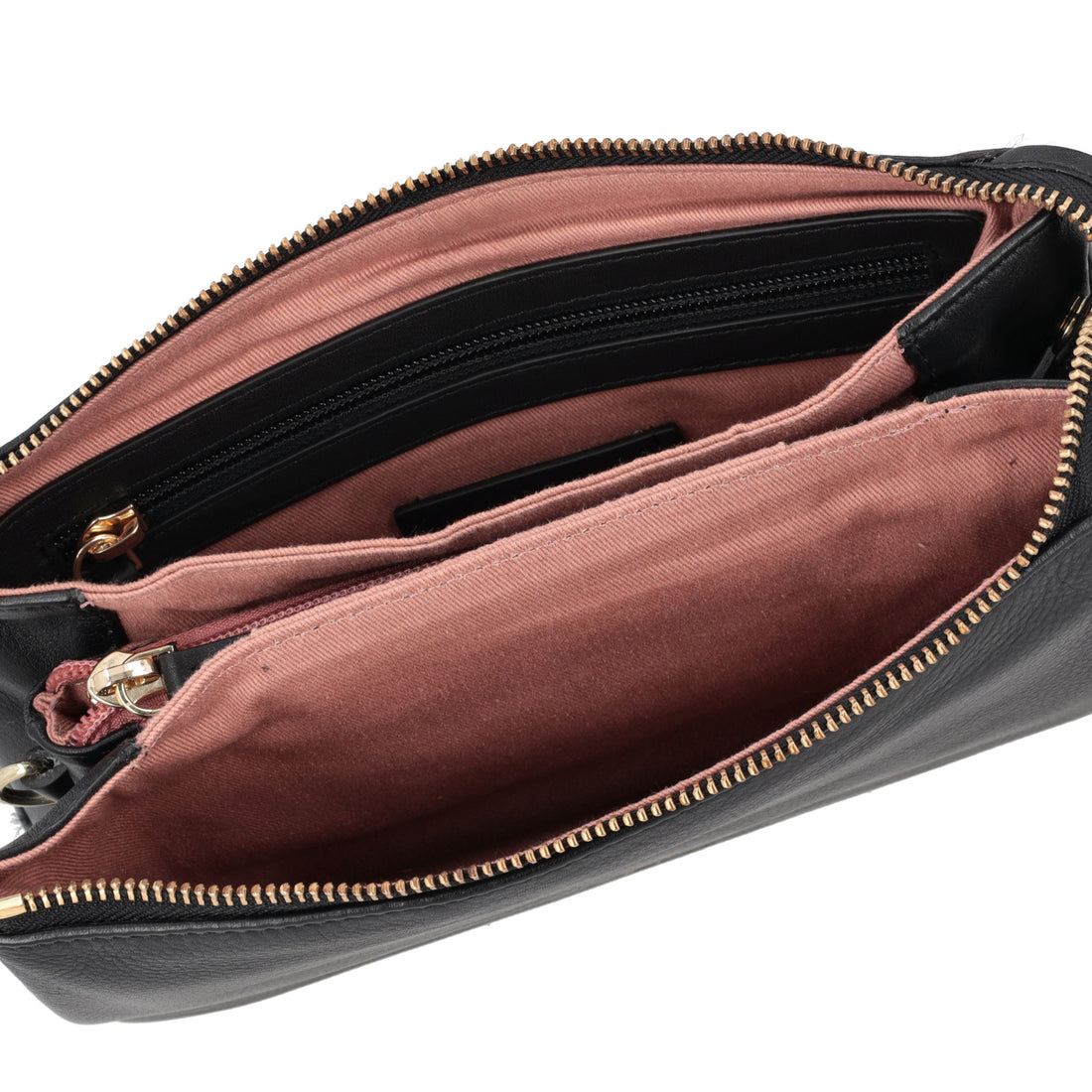 black evelyn crossbody bag