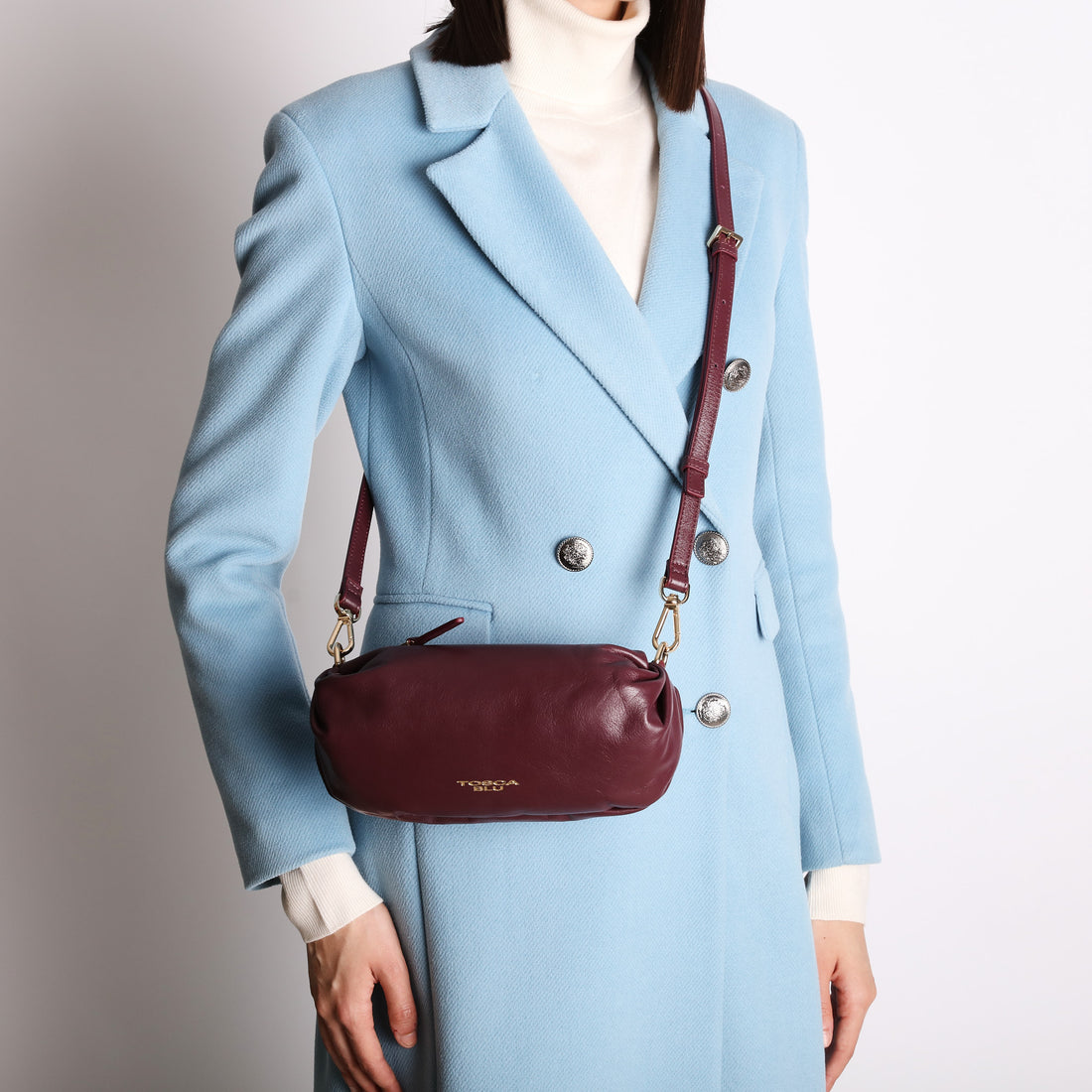 bordeaux evelyn crossbody bag