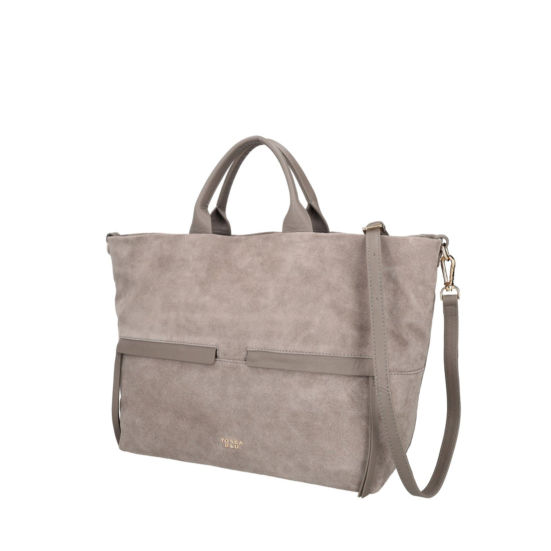 mud marlowe suede shopping bag