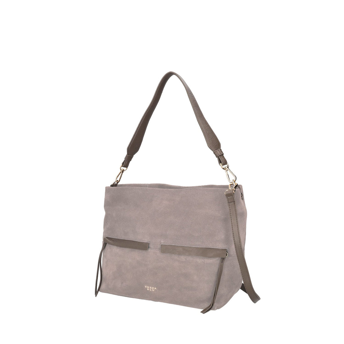 mud marlowe suede shoulder bag
