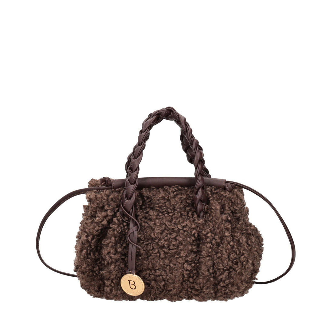 dark brown cammie handbag