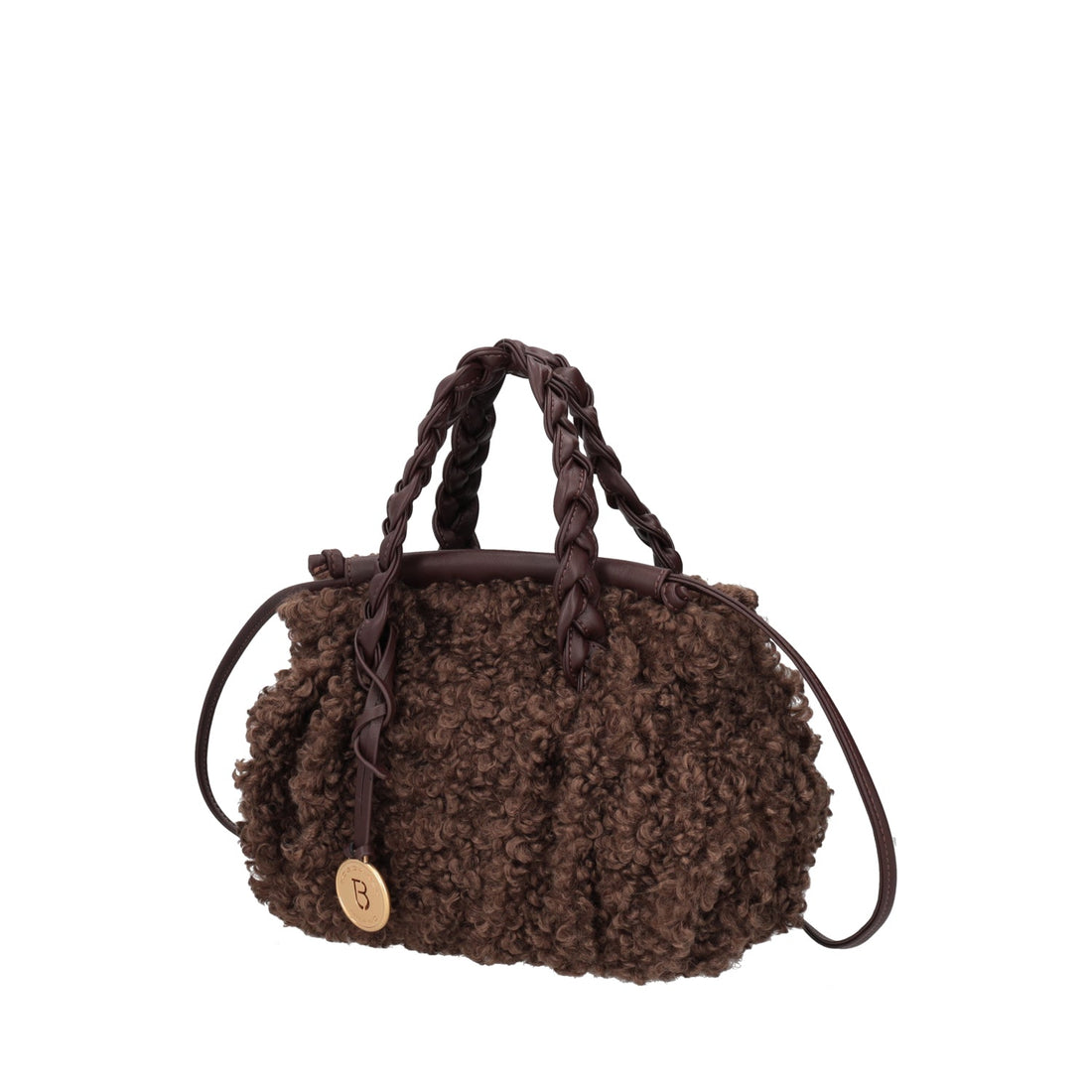 dark brown cammie handbag