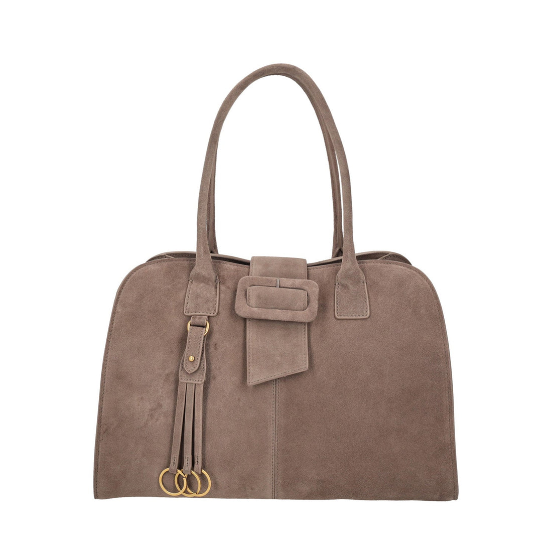 mud rachel shopping bag in suede