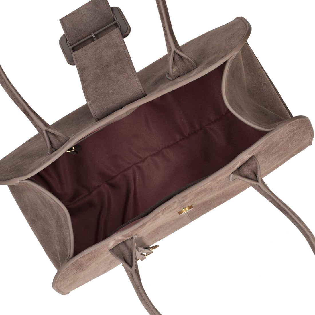 mud rachel shopping bag in suede