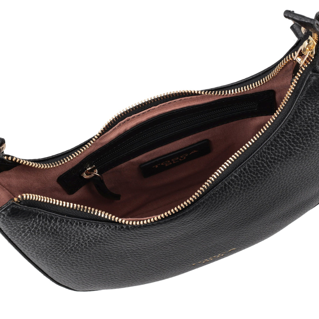 black lily crossbody bag