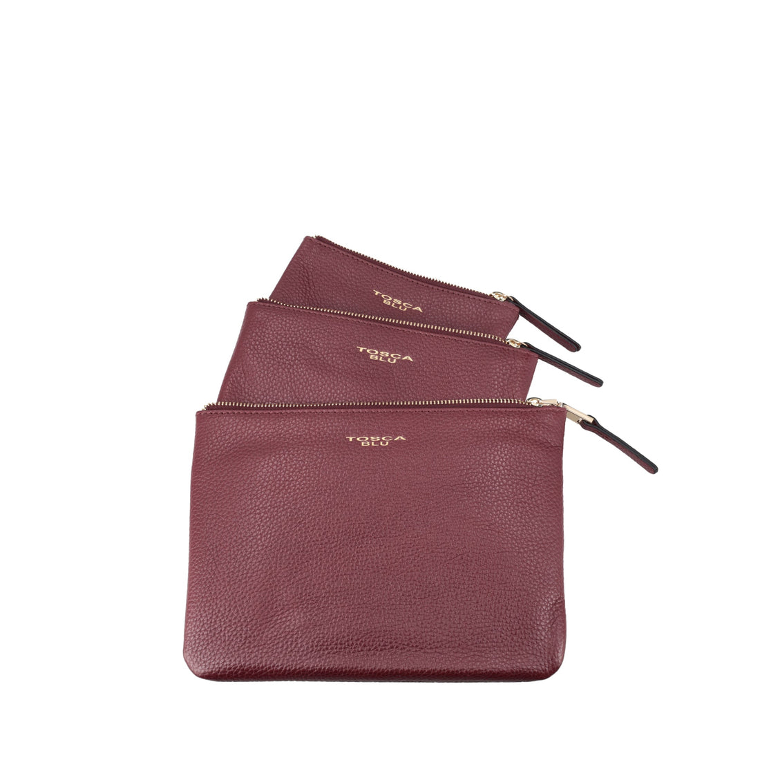 bordeaux lily clutch trio