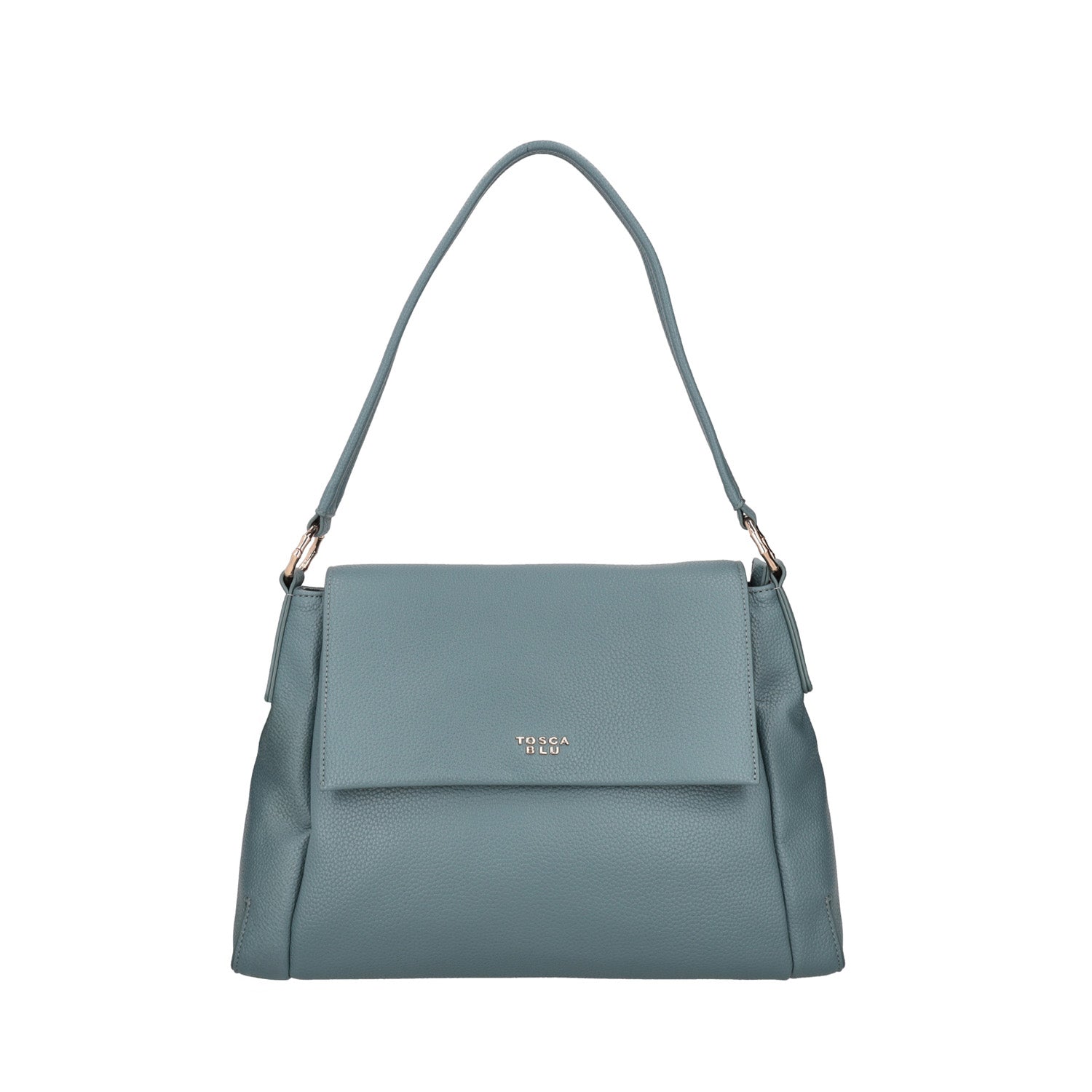 Aviator Blue Cannella crossbody bag with flap - Main Image