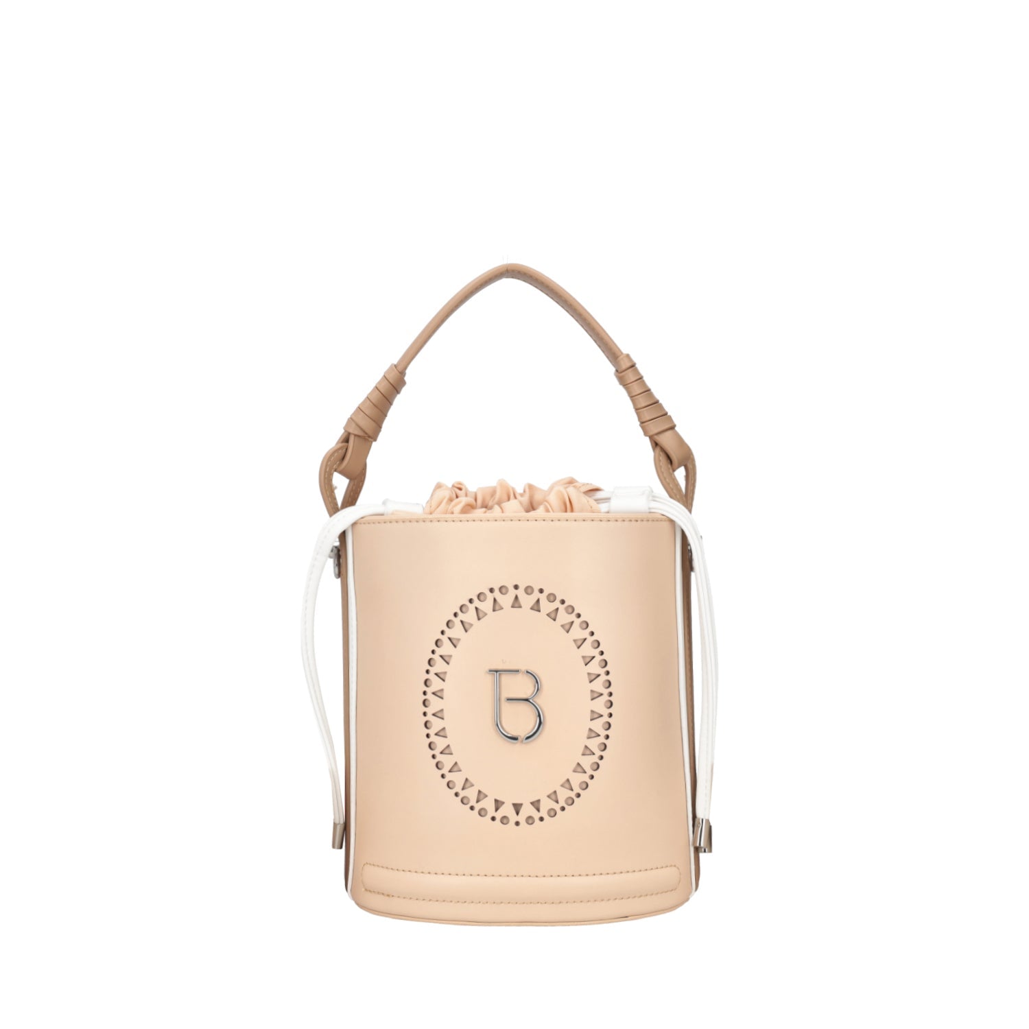NATURAL ORTENSIA BUCKET WITH SHOULDER STRAP