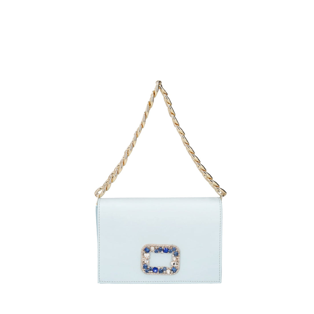 ToscaBlu tracollina denise con accessorio gioiello colore azzurro ts2583b08 c32_1