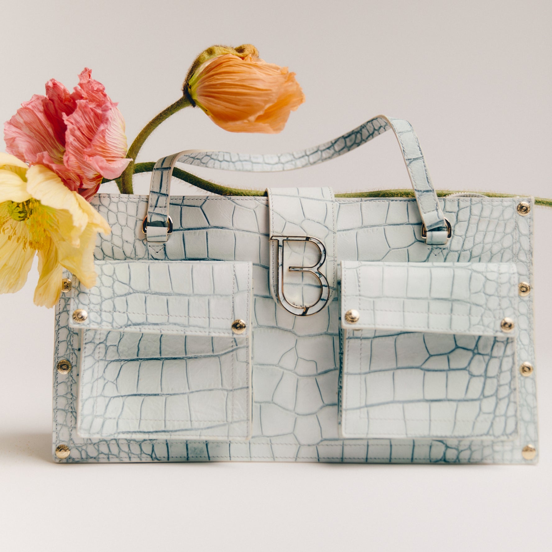 Elodie Bag From Women to Women Special Edition in pelle stampa cocco