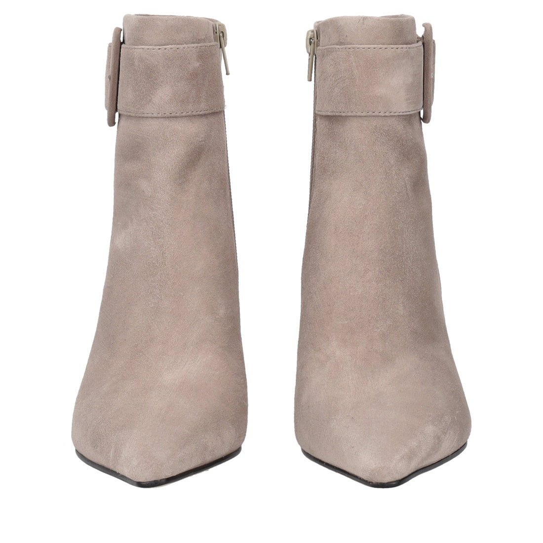mud brigitte suede heeled ankle boot
