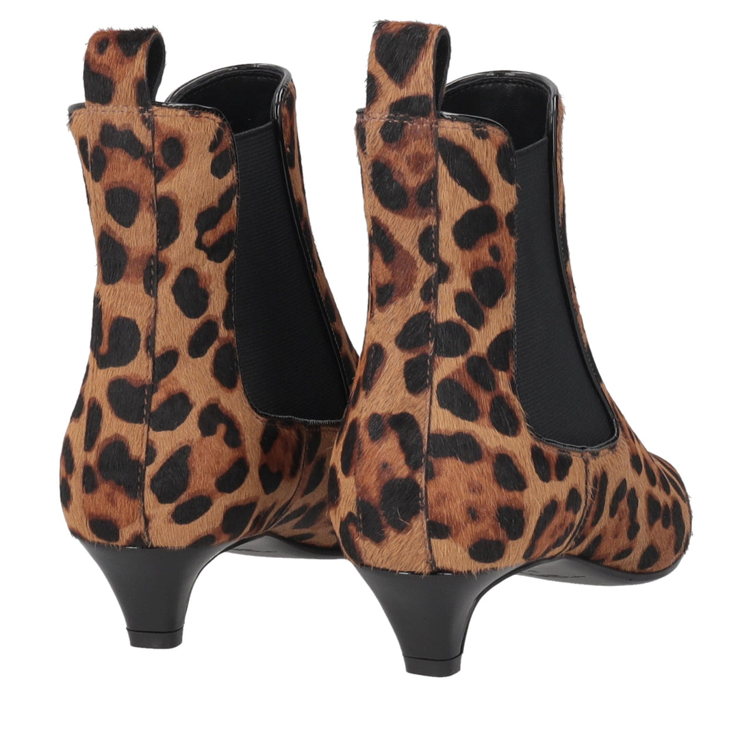Stivaletto Chantal in pelle animalier colore maculato