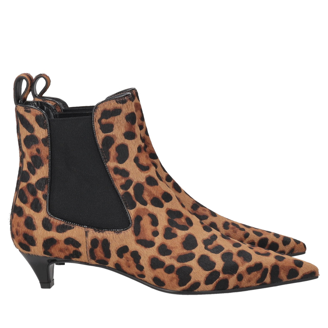 Stivaletto Chantal in pelle animalier colore maculato