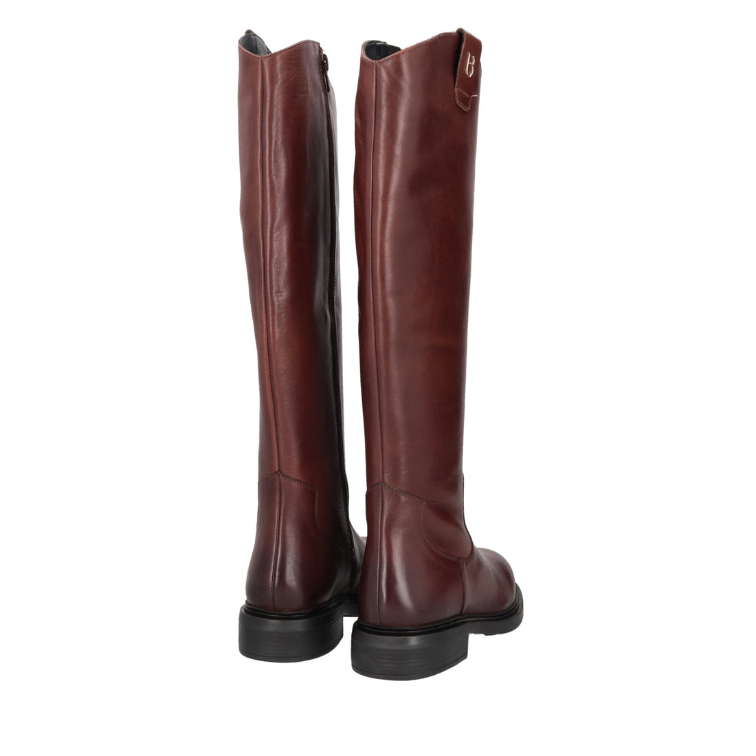 cognac elodie leather boot