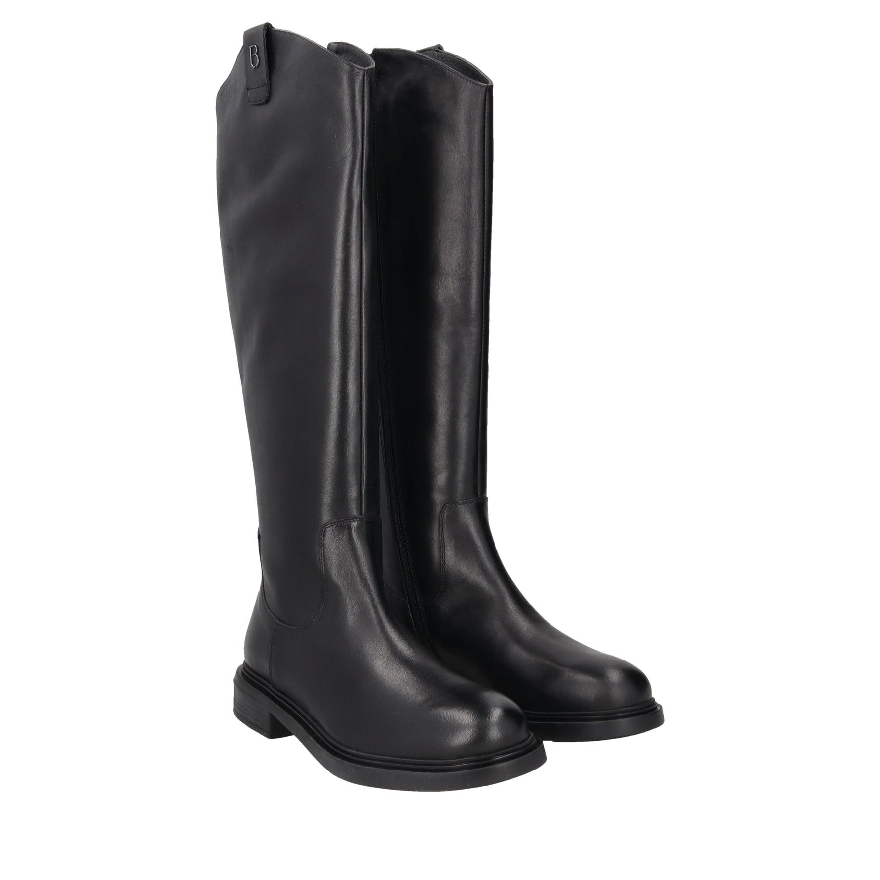 black elodie leather boot