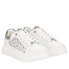 sneaker city jungle in pelle con borchie colore bianco sf2601s005 c00