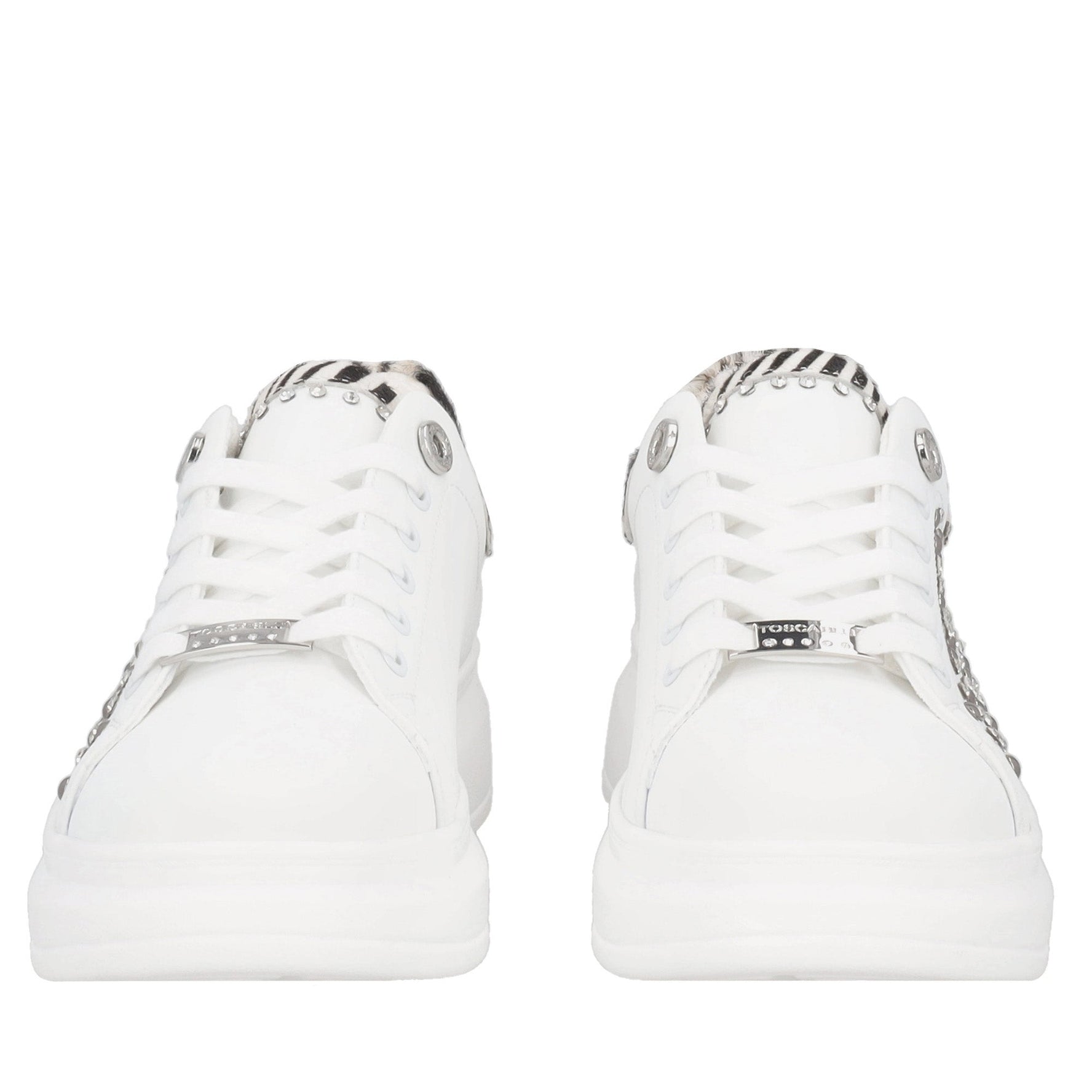 sneaker city jungle in pelle con borchie colore bianco SF2601s005 c00 SF2601S005.C00.38_2