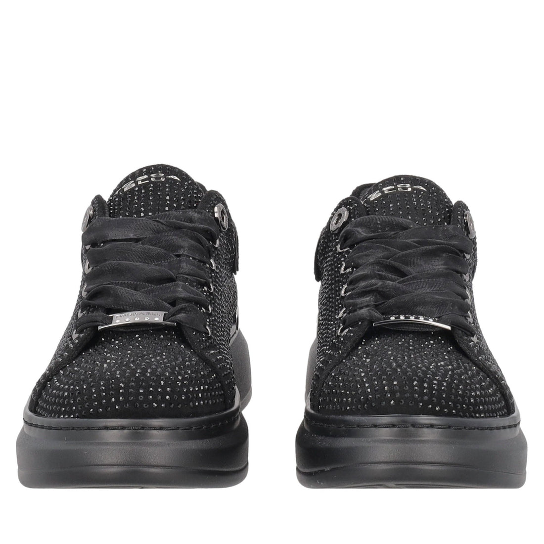 sneaker city luxe con micro strass colore nero SF2602s028 c99 SF2602S028.C99.38_2