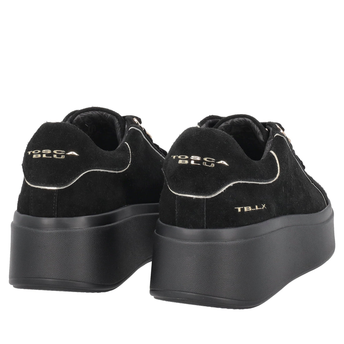 sneaker sweet city in suede con cuore gioiello colore nero SF2603s040 c99 SF2603S040.C99.38_3