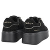 sneaker sweet city in suede con cuore gioiello colore nero SF2603s040 c99 SF2603S040.C99.38_3