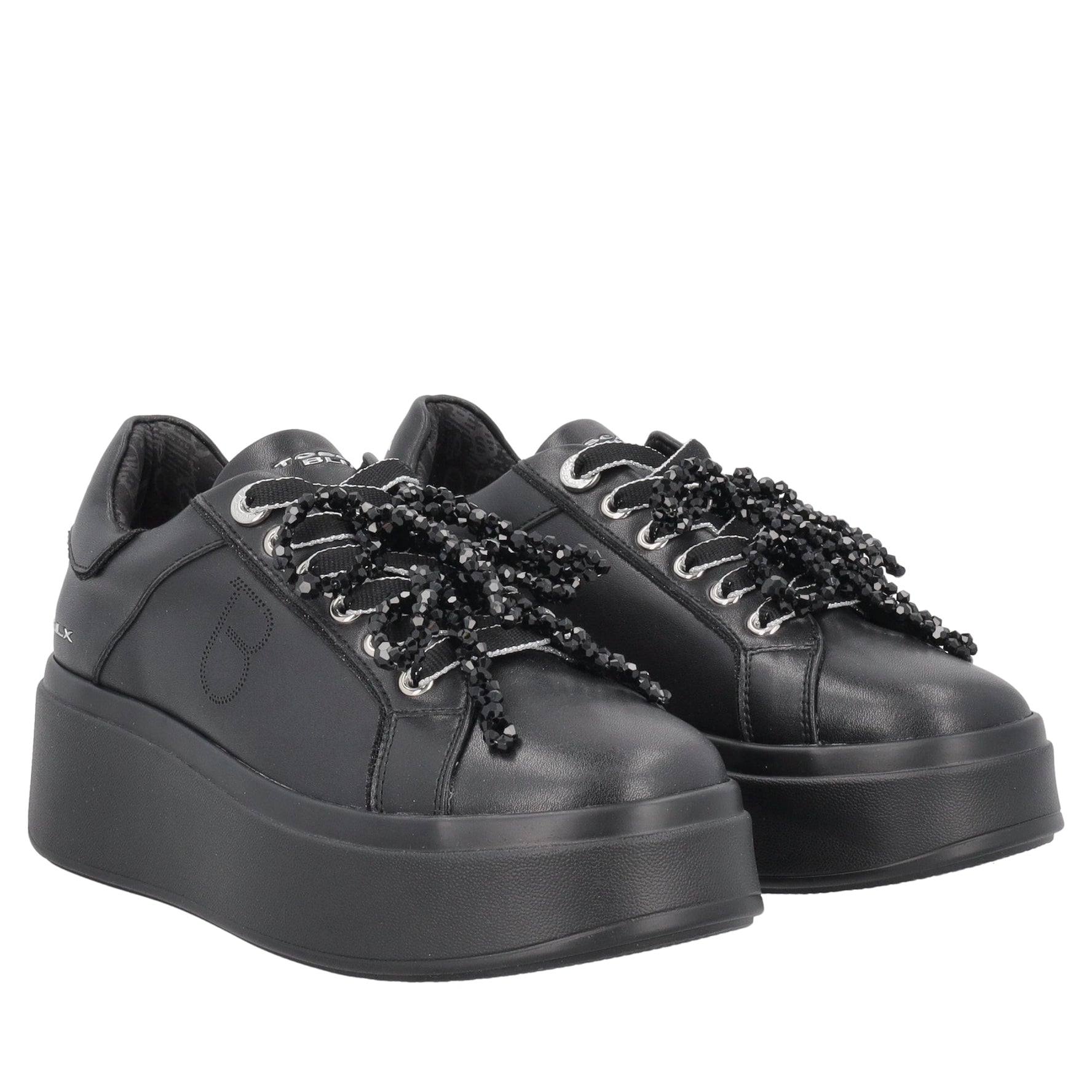 sneaker sweet city con fiocco colore nero sf2603s046 c99